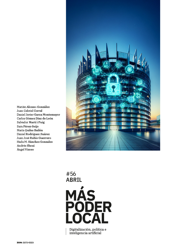 Portada de la edición nº56 de la Revista Más Poder Local