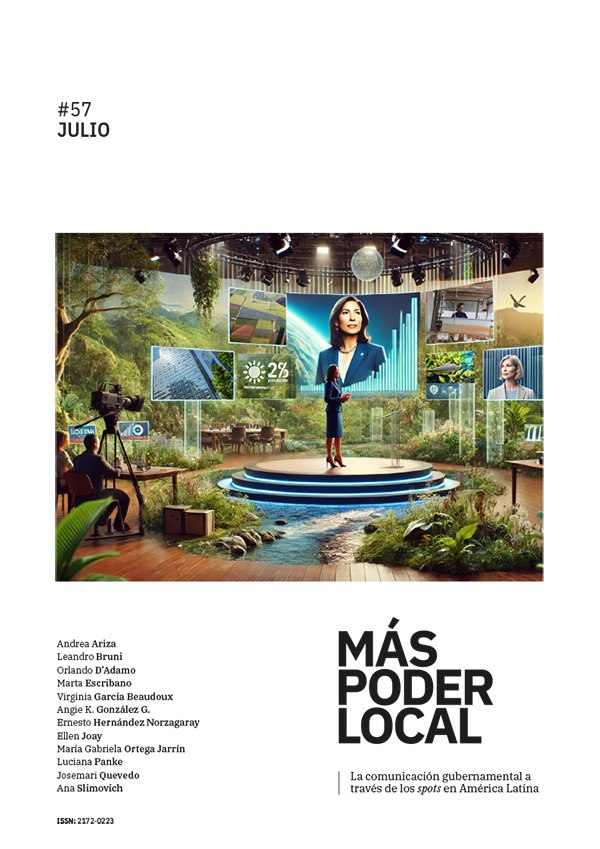 Portada de la Edición nº57 de la Revista Más Poder Local.